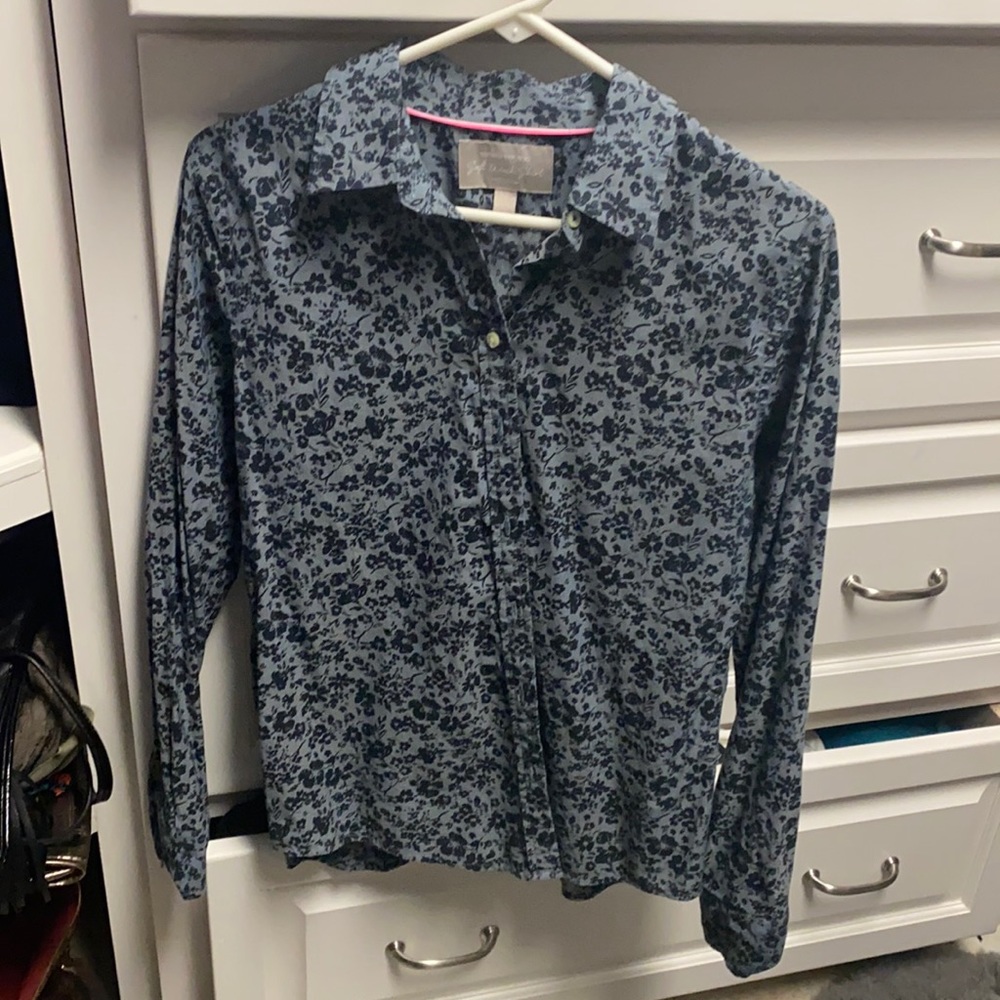Button up Banan Republic shirt